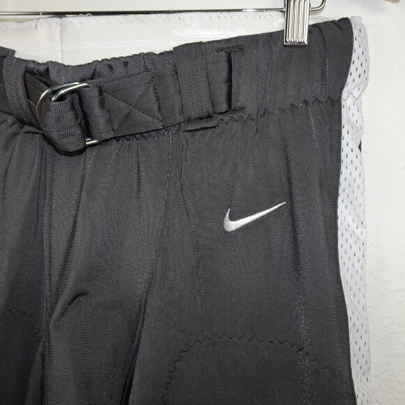Nike Football Pants Men's Size L Gray Belted Sports Athletics - Picture 2 of 7